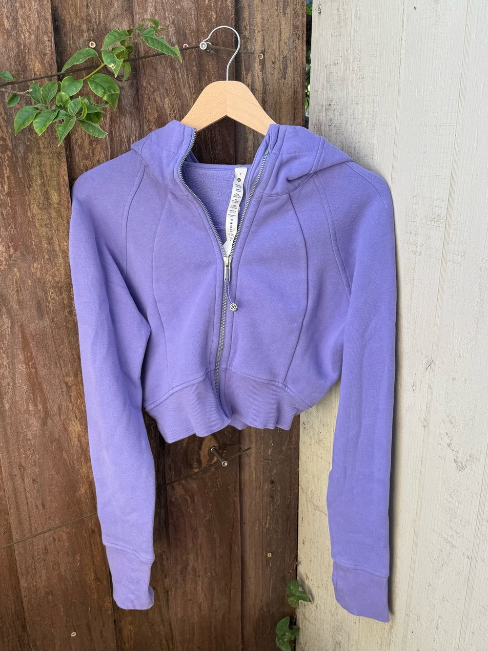 lululemon athletica Lavender Zip-Up Hoodie